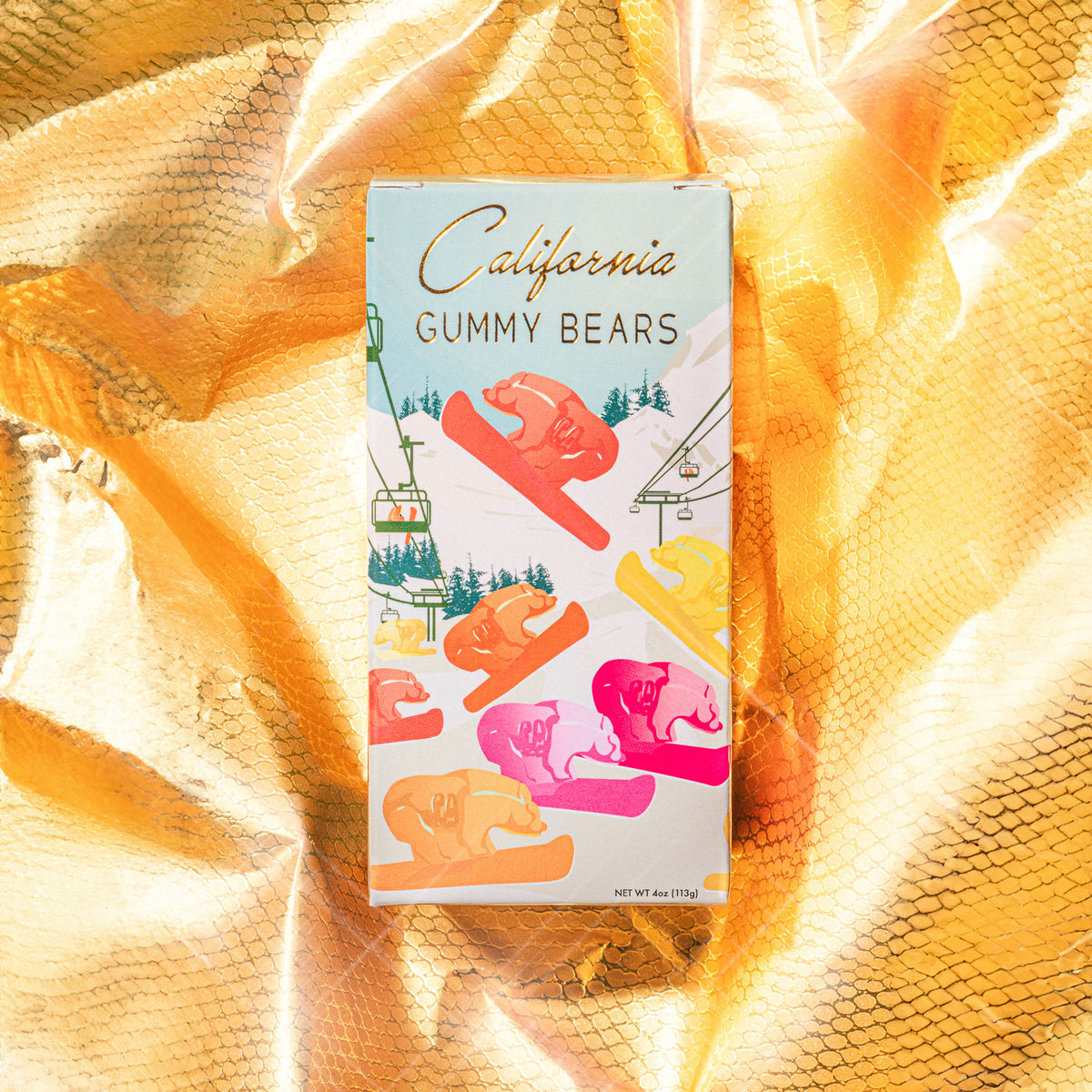 California's Holiday Fruit Mix Gummy Bears 2023 Limited Edition