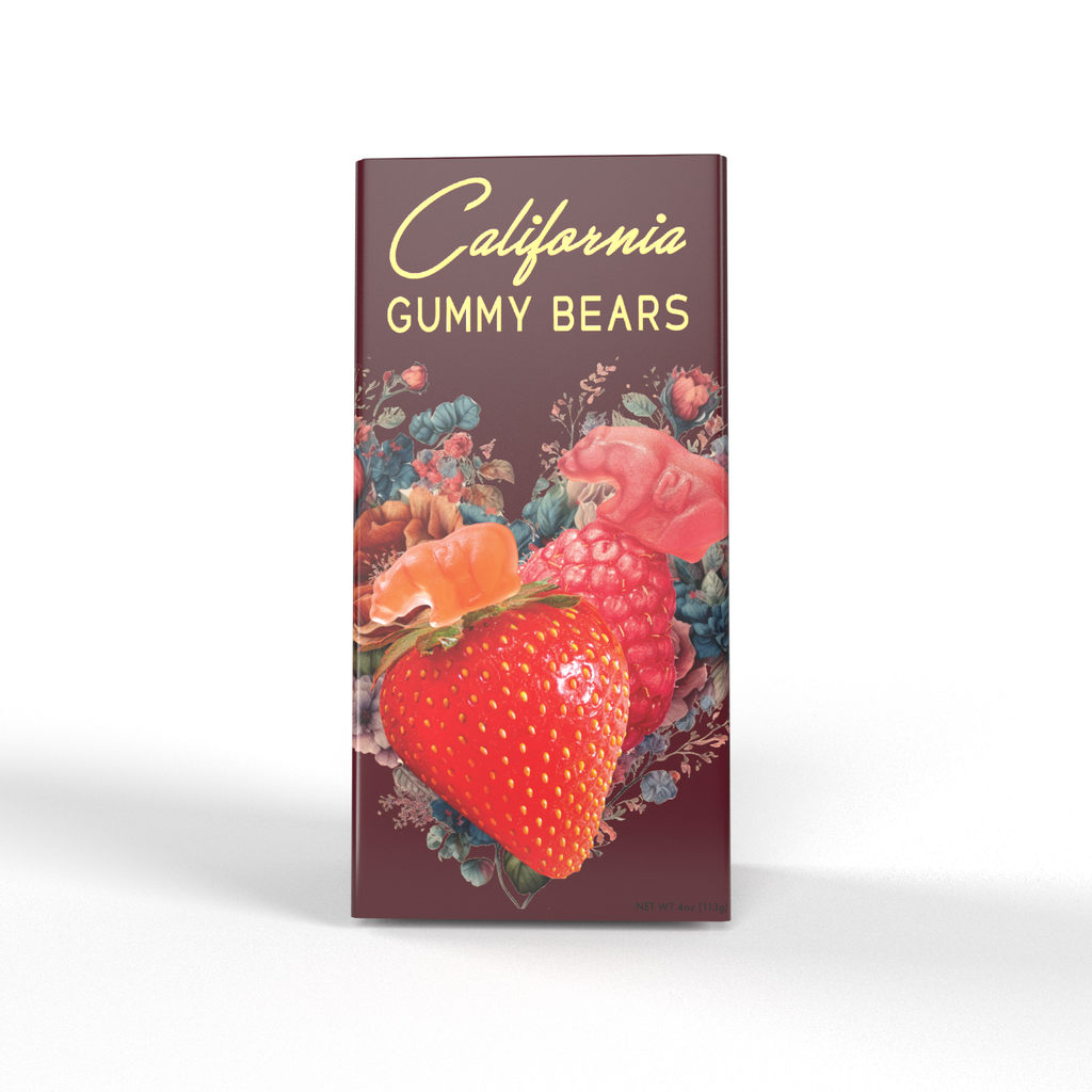 Strawberry & Raspberry Gummy Bears - Limited Edition