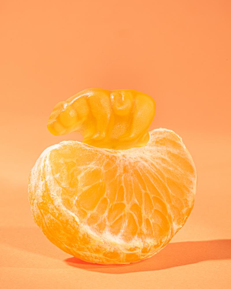 California Made Candies - Farmers market tangerine gift box - California Gummy Bears